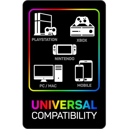 CONNECT IT CHP-5500-RD - Светодиодные проводные игровые наушники с микрофоном черный/красный