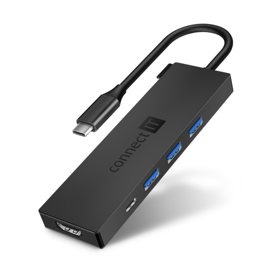 CONNECT IT CHU-8010-AN - USB-C ХАБ 5в1