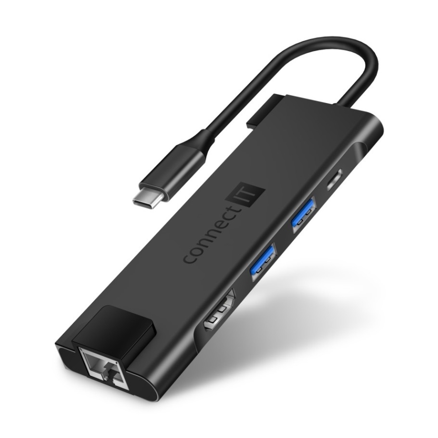 CONNECT IT CHU-8020-AN - USB-C ХАБ 5в1