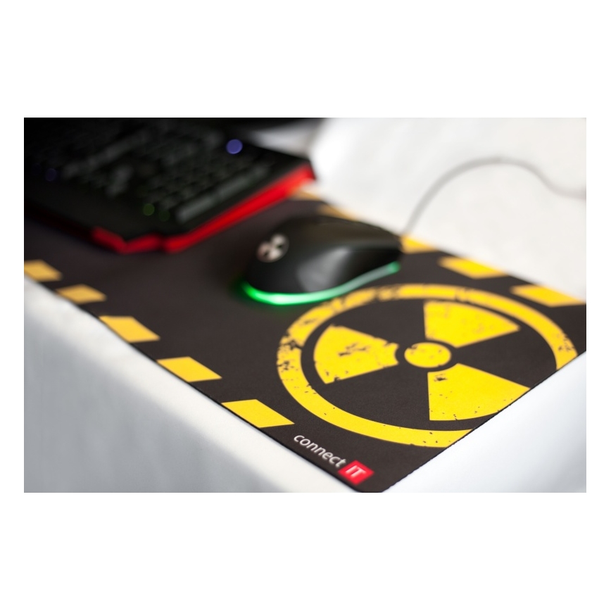 CONNECT IT CI-1128 - LED Дротова ігрова миша 1000/1200/1600/3200 DPI чорний