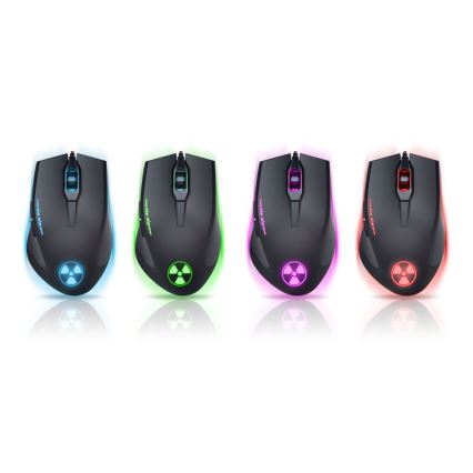 CONNECT IT CI-1128 - Светодиодная беспроводная игровая мышь 1000/1200/1600/3200 DPI черный