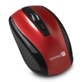 CONNECT IT CI-1224 - Бездротова миша 800/1200/1600 DPI 2xAAA чорна/червона