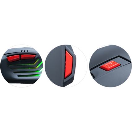 CONNECT IT CI-191 - Светодиодная беспроводная игровая мышь 800/1600/2400/3200 DPI черный