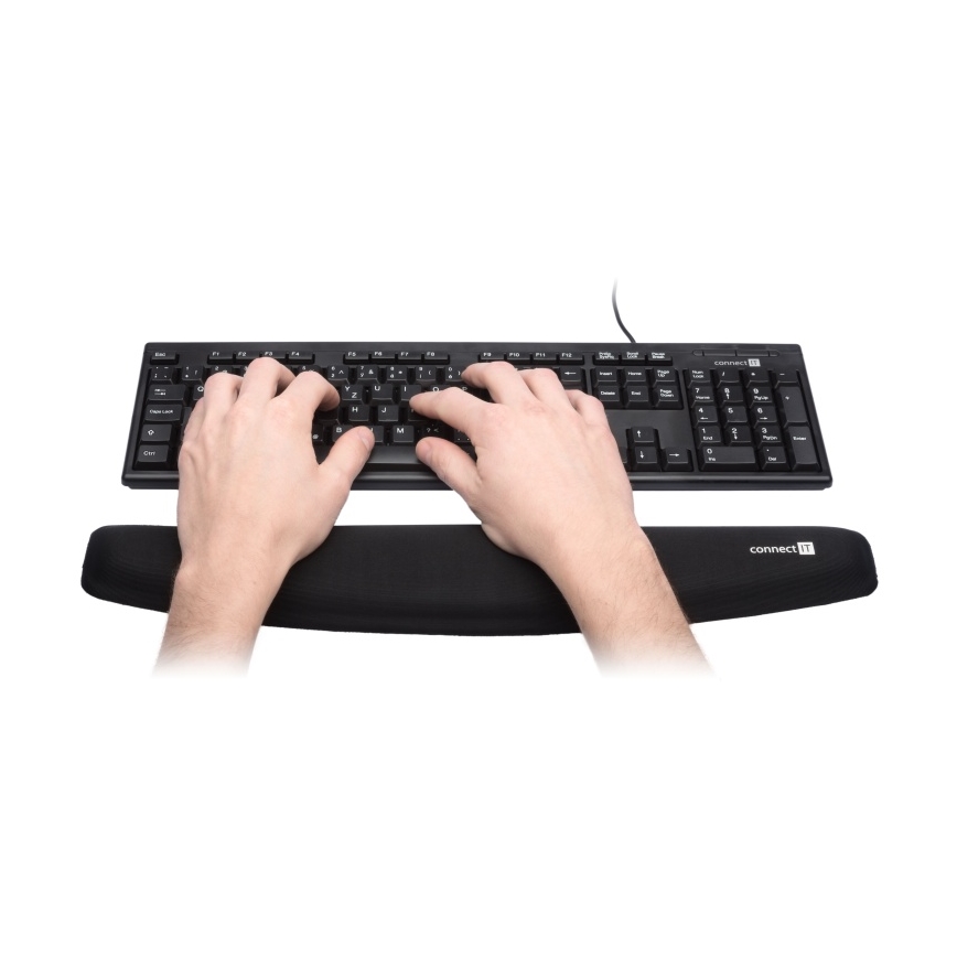 CONNECT IT CI-499 - Подставка для запястья из пеноматериала с эффектом памяти