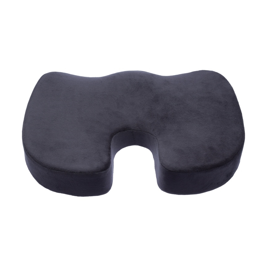 CONNECT IT CI-528 - Анатомічна подушка для крісла чорний