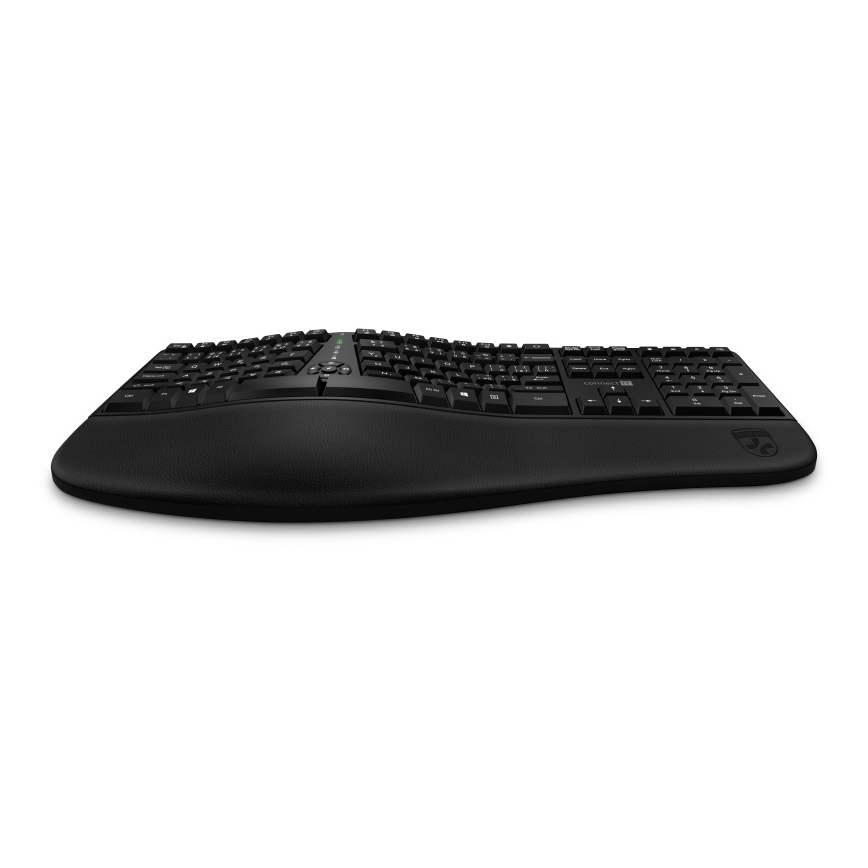 CONNECT IT CKB-2800-CS - Ергономічна бездротова клавіатура з чеською/словацькою локалізацією чорний