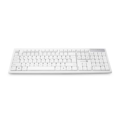 CONNECT IT CKB-3010-CS - Беспроводная мультимедийная клавиатура с локализацией CZ/SK 2xAAA белый