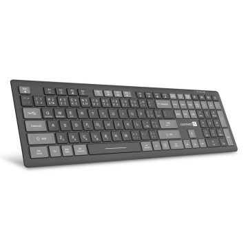 CONNECT IT CKB-5060-CS - Низькопрофільна безшумна клавіатура з чеською/словацькою локалізацією 350 mAh