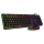 CONNECT IT CKM-3200-CS - Светодиодная проводная игровая RGB клавиатура и игровая мышь 1200/1800/2400/3600 DPI с локализацией CZ/SK черный