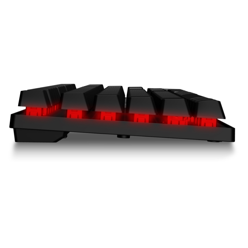 CONNECT IT CKM-3200-CS - Светодиодная проводная игровая RGB клавиатура и игровая мышь 1200/1800/2400/3600 DPI с локализацией CZ/SK черный