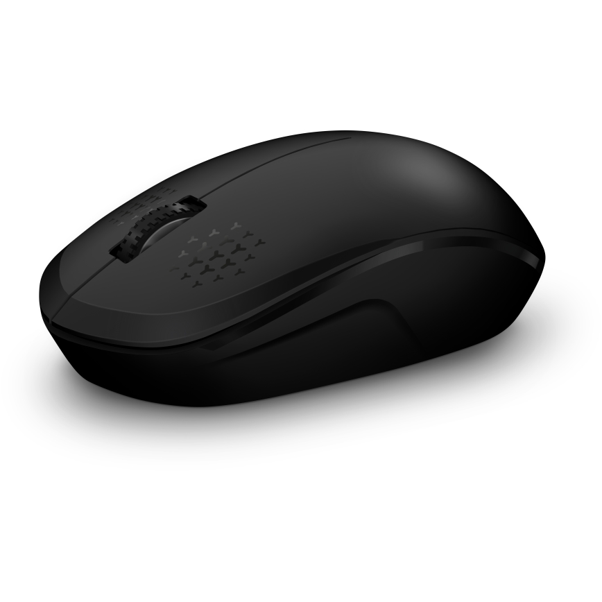 CONNECT IT CKM-4500-CS - Бездротова клавіатура та миша 1000 DPI з чеською/словацькою локалізацією чорний 1xAAA + 1xAA