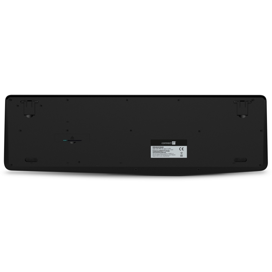 CONNECT IT CKM-4500-CS - Бездротова клавіатура та миша 1000 DPI з чеською/словацькою локалізацією чорний 1xAAA + 1xAA
