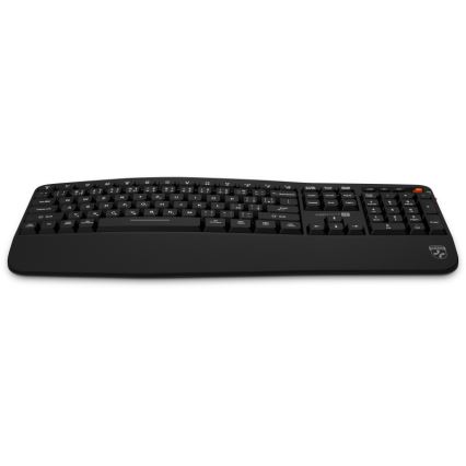CONNECT IT CKM-6010-CS - Ергономічна бездротова клавіатура і миша 800/1200/1600/2400 DPI з чеською/словацькою локалізацією 1xAA + 2xAAA чорний