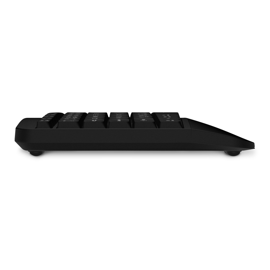 CONNECT IT CKM-6010-CS - Ергономічна бездротова клавіатура і миша 800/1200/1600/2400 DPI з чеською/словацькою локалізацією 1xAA + 2xAAA чорний