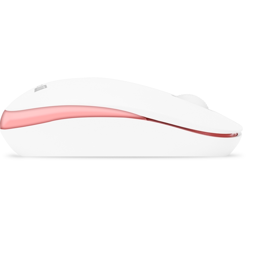 CONNECT IT CKM-7801-CS - Бездротова клавіатура та миша 1200 DPI з чеською/словацькою локалізацією 1xAAA + 1xAA білий/рожевий