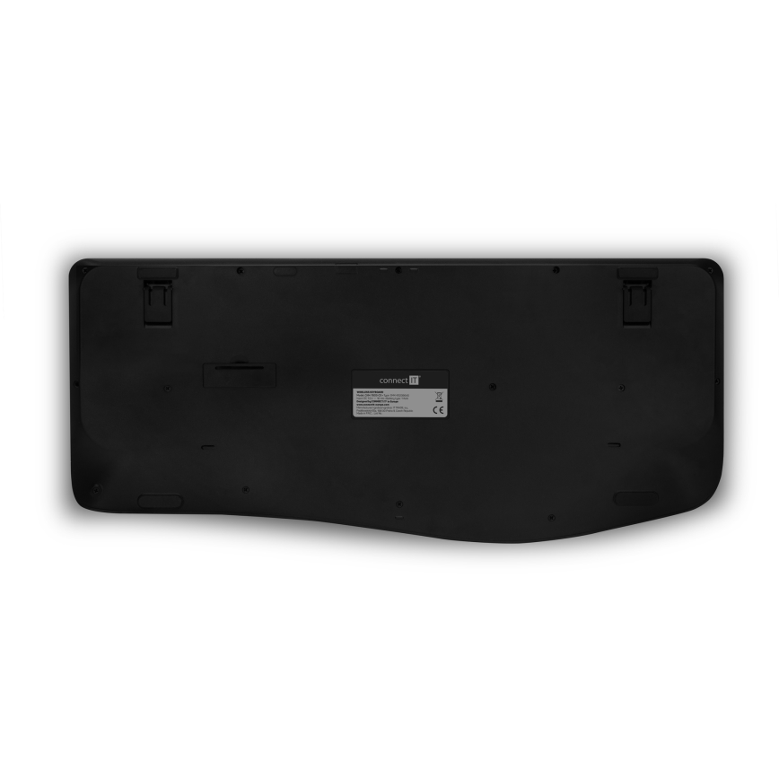CONNECT IT CKM-7803-CS - Беспроводная клавиатура и мышь 1200 DPI с локализацией CZ/SK 1xAAA + 1xAA черный