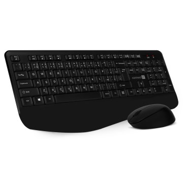 CONNECT IT CKM-7803-CS - Беспроводная клавиатура и мышь 1200 DPI с локализацией CZ/SK 1xAAA + 1xAA черный