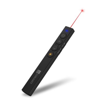 CONNECT IT CLP-2050-BK - Беспроводной презентер с лазерной указкой 1xAAA