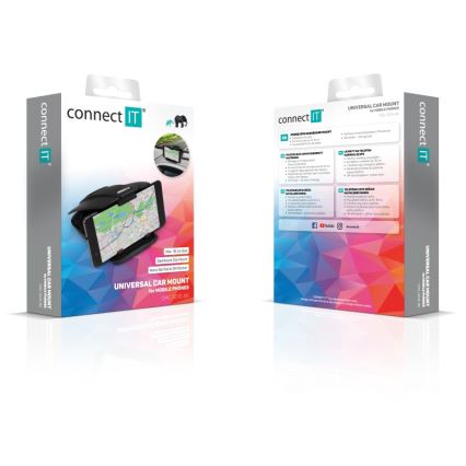 CONNECT IT CMC-5010-BK - Автомобільний тримач телефону