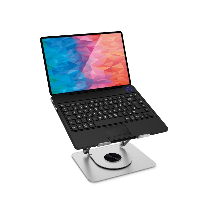 CONNECT IT CMF-2100-SL - Поворотна підставка для ноутбука срібний