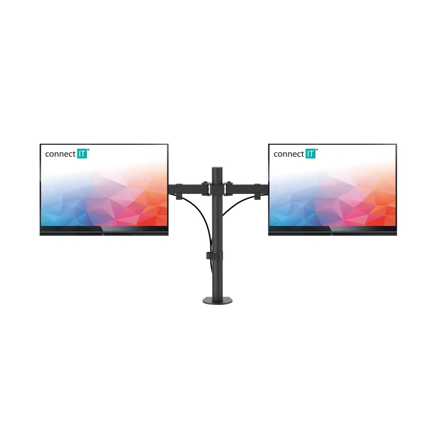CONNECT IT CMF-3203-BK - Универсальный кронштейн для 2 мониторов 13-32” черный