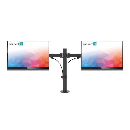 CONNECT IT CMF-3203-BK - Универсальный кронштейн для 2 мониторов 13-32” черный