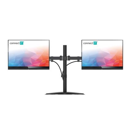 CONNECT IT CMF-3204-BK - Универсальный кронштейн для 2 мониторов 13-32” черный
