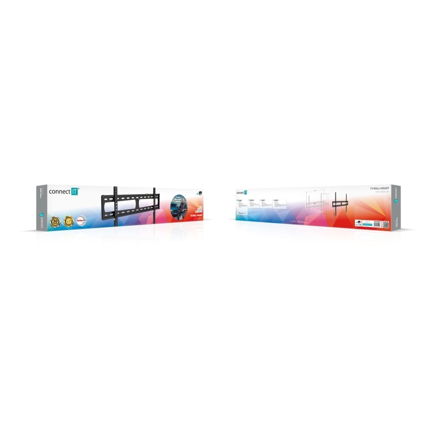 CONNECT IT CMH-6090-BK - Кронштейн для ТВ 40-100” чорний