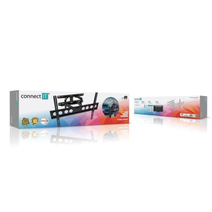 CONNECT IT CMH-7600-BK - Кронштейн для ТВ 32-70” черный