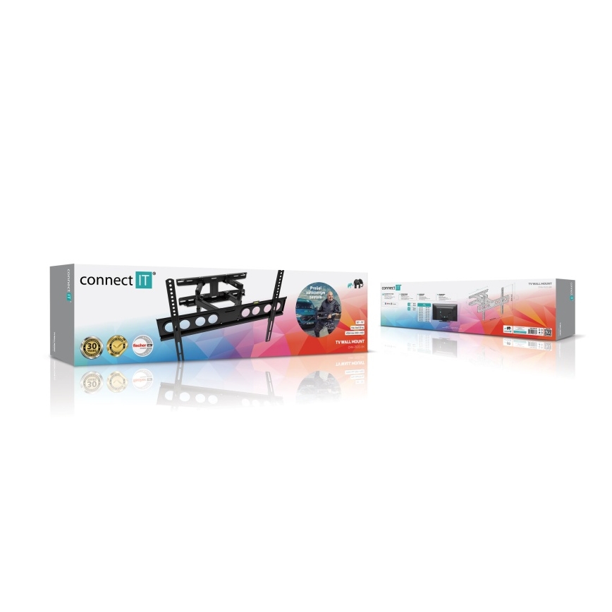 CONNECT IT CMH-7600-BK - Кронштейн для ТВ 32-70” черный