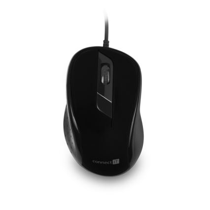 CONNECT IT CMO-1200-BK - Дротова миша 1000 DPI чорний