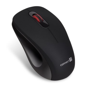 CONNECT IT CMO-2230-BK - Беспроводная бесшумная мышь MUTE 1200 DPI 1xAA черный