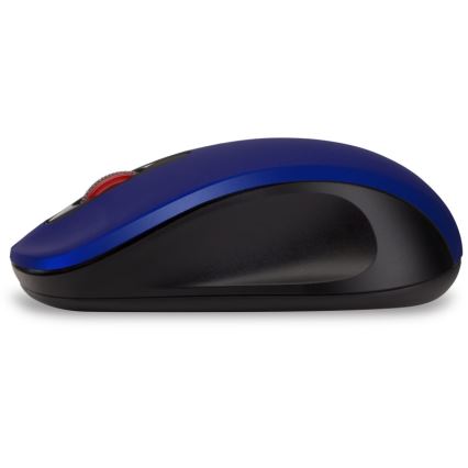 CONNECT IT CMO-2230-BL - Беспроводная бесшумная мышь MUTE 1200 DPI 1xAA черный/синий