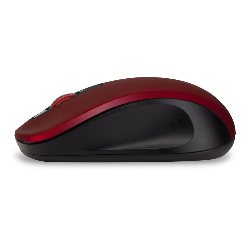 CONNECT IT CMO-2230-RD - Бездротова безшумна миша MUTE 1200 DPI 1xAA чорний/червоний