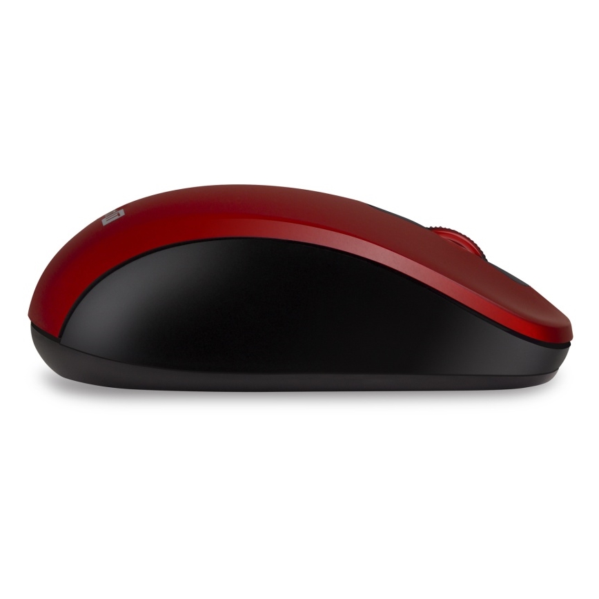CONNECT IT CMO-2230-RD - Бездротова безшумна миша MUTE 1200 DPI 1xAA чорний/червоний