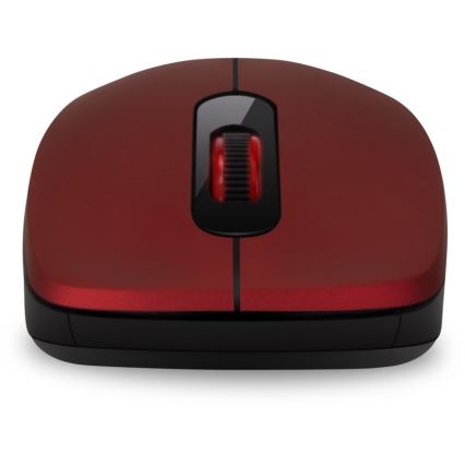CONNECT IT CMO-2230-RD - Бездротова безшумна миша MUTE 1200 DPI 1xAA чорний/червоний