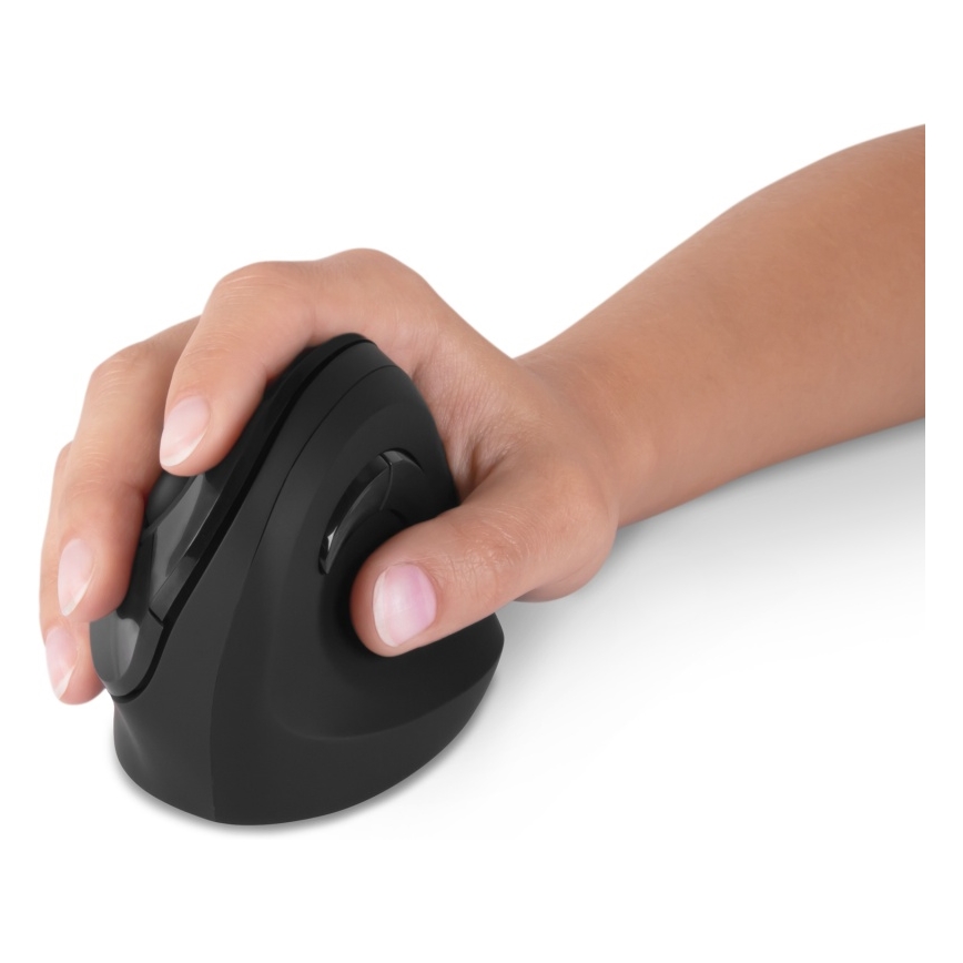 CONNECT IT CMO-2700-BK - Ергономічна бездротова миша 800/1200/1600 DPI 1xAA чорний