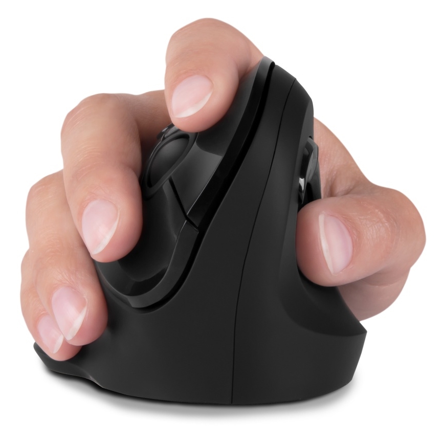 CONNECT IT CMO-2700-BK - Ергономічна бездротова миша 800/1200/1600 DPI 1xAA чорний