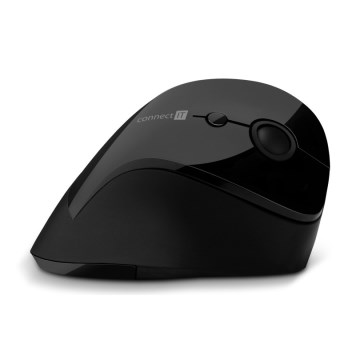 CONNECT IT CMO-2700-BK - Эргономичная беспроводная мышь 800/1200/1600 DPI 1xAA черный