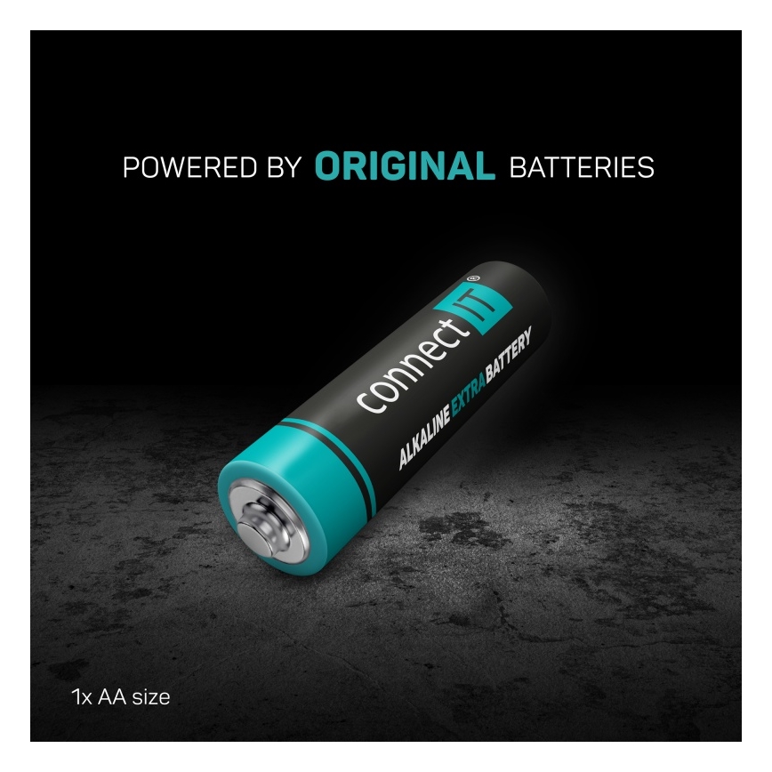 CONNECT IT CMO-2700-BK - Эргономичная беспроводная мышь 800/1200/1600 DPI 1xAA черный