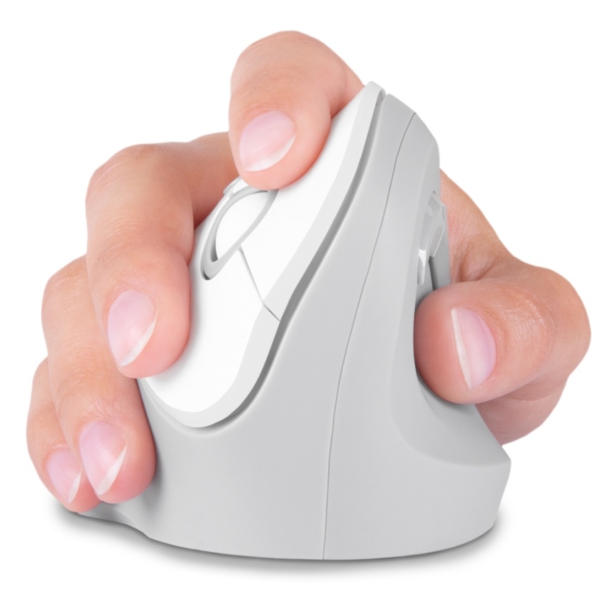 CONNECT IT CMO-2700-WH - Ергономічна бездротова миша 800/1200/1600 DPI 1xAA білий