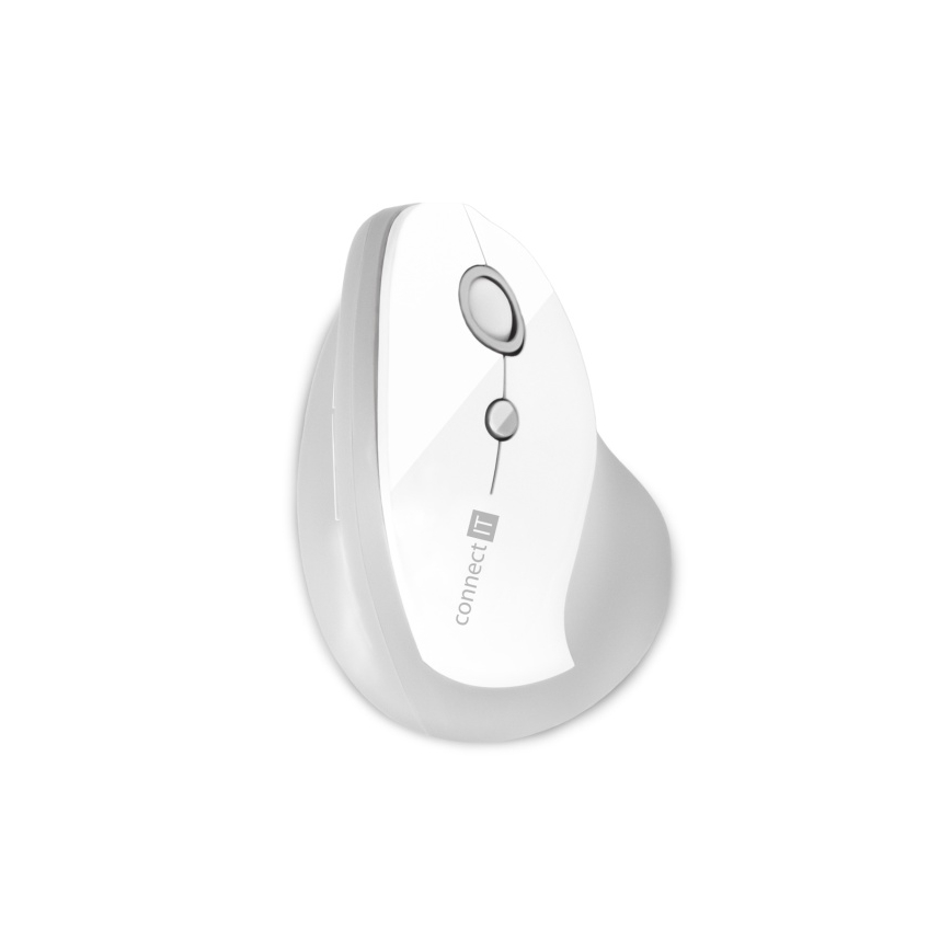 CONNECT IT CMO-2700-WH - Ергономічна бездротова миша 800/1200/1600 DPI 1xAA білий