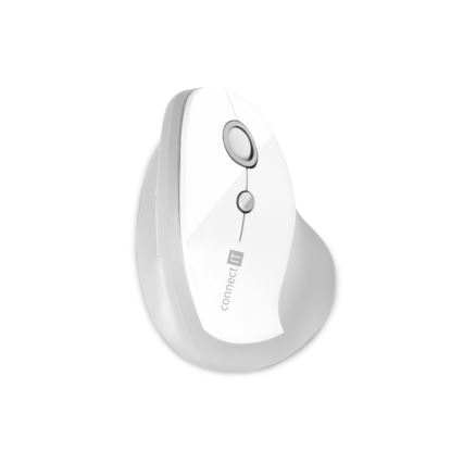 CONNECT IT CMO-2700-WH - Эргономичная беспроводная мышь 800/1200/1600 DPI 1xAA белый