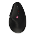 CONNECT IT CMO-2880-BK - Ергономічна бездротова миша Verti TriMode 1000/1600/2400 DPI 2xAAA чорна