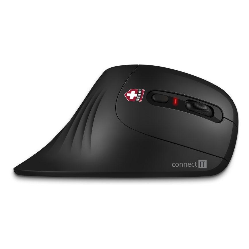 CONNECT IT CMO-2900-BK - Эргономичная беспроводная мышь 800/1200/1600 DPI 1xAA черный