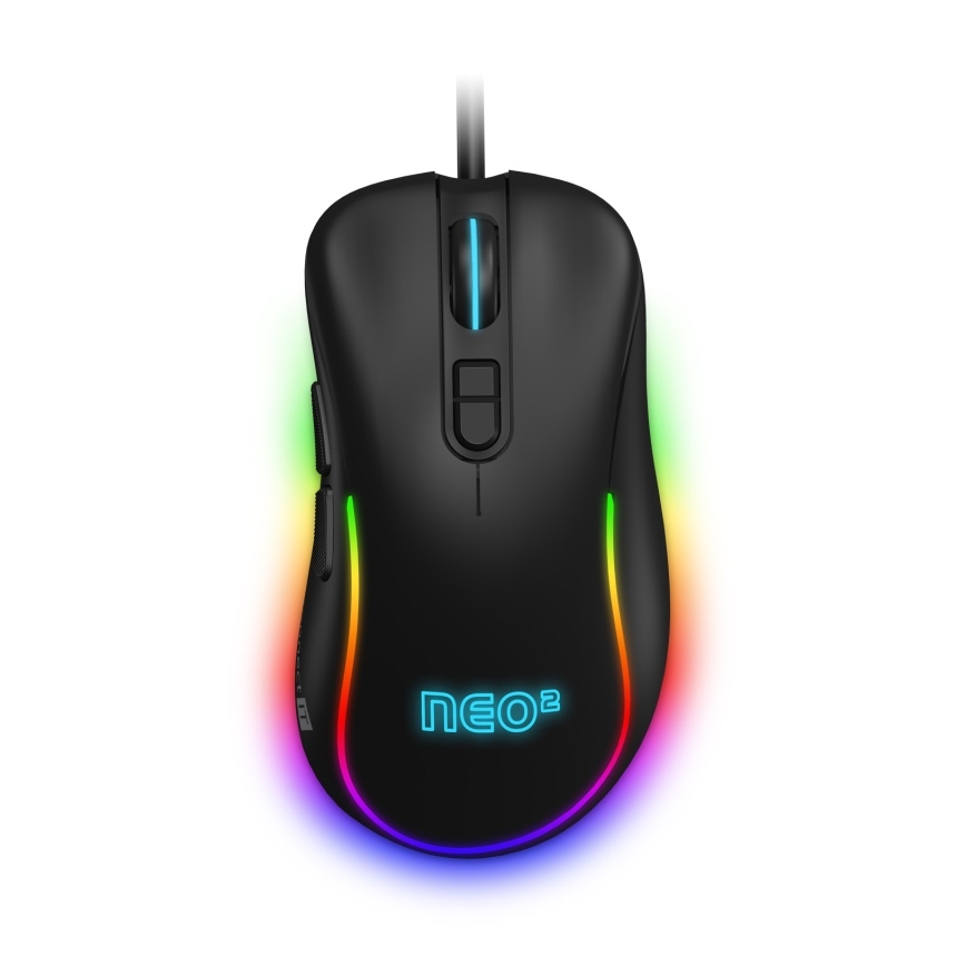 CONNECT IT CMO-3589-BK - Светодиодная беспроводная игровая RGB мышь 200-7200 DPI черный