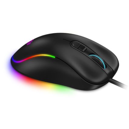 CONNECT IT CMO-3589-BK - Светодиодная беспроводная игровая RGB мышь 200-7200 DPI черный