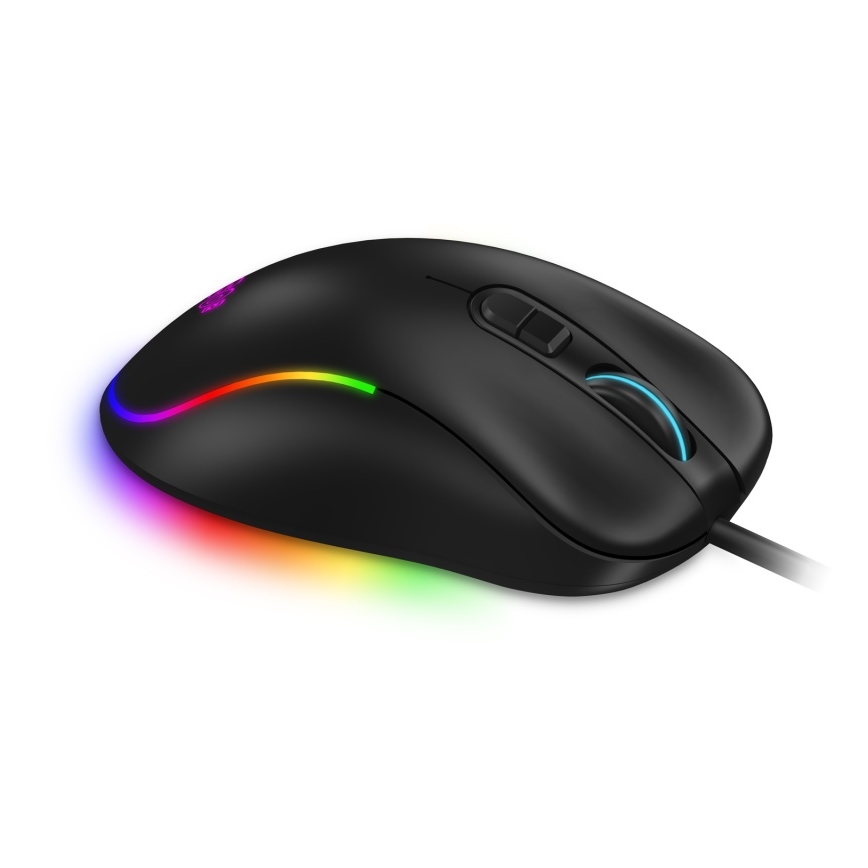 CONNECT IT CMO-3589-BK - Светодиодная беспроводная игровая RGB мышь 200-7200 DPI черный