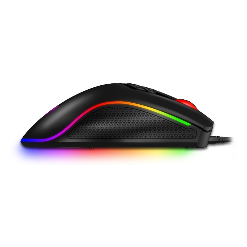 CONNECT IT CMO-3591-BK - Проводная игровая мышь со светодиодной RGB-подсветкой 500-7200 DPI черный