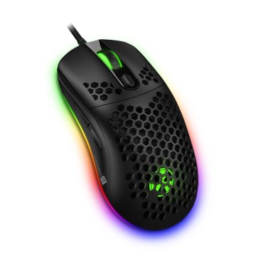 CONNECT IT CMO-5511-BK - Проводная игровая мышь со светодиодной RGB-подсветкой 200-12800 DPI черный